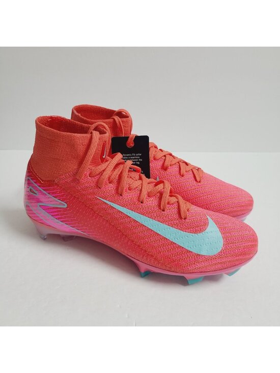NEW Nike Zoom Mercurial Superfly 10 Elite FG Soccer Cleats FQ1454-800 Size 4 main image 7